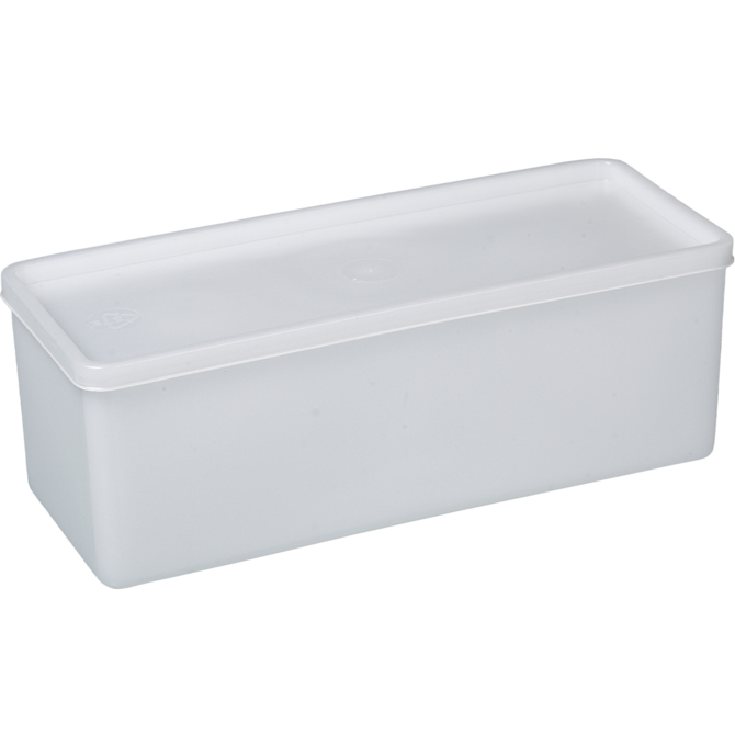 角型万能容器-スナップ式蓋付実用角型容器 2000ml 94mm